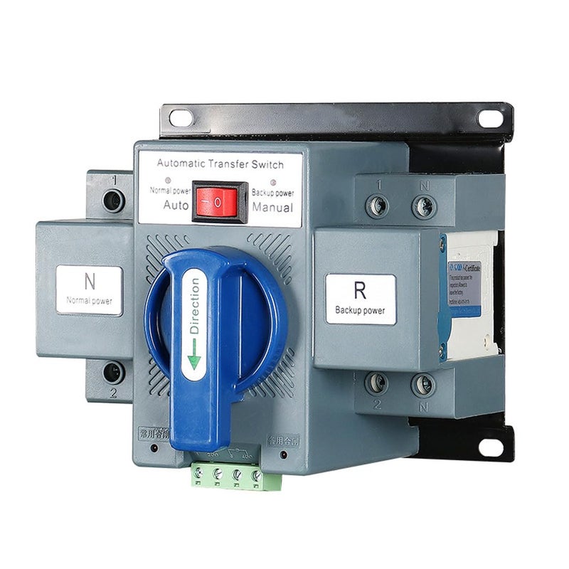 JONAS C JONASC AC110V 63A 2P Automatic Transfer Switch Solar ATS Generator Dual Power Changeover Switch 50HZ/60HZ - Image 2